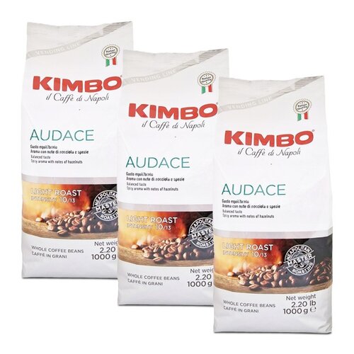 Kawa ziarnista KIMBO Vending Audace Arabica 3 x 1 kg