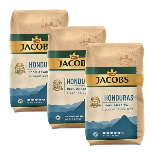 Kawa ziarnista JACOBS Origins Honduras Arabica 3 x 1 kg