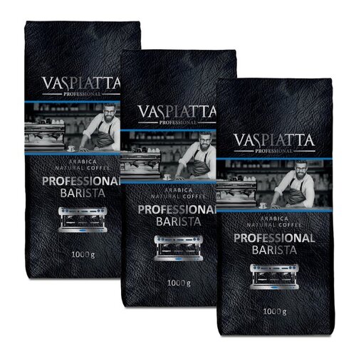 Kawa ziarnista VASPIATTA Professional Barista 3 x 1 kg