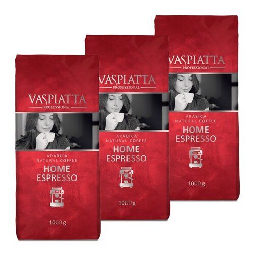 Kawa ziarnista VASPIATTA Home Espresso Professjonal Arabica 3 x 1 kg