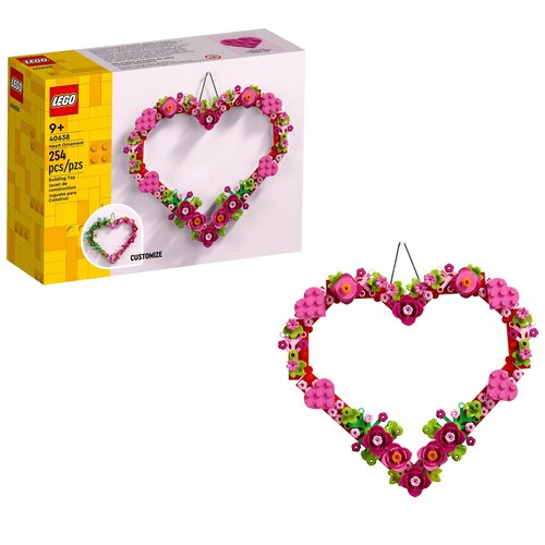 LEGO Ozdoba w kształcie serca 40638