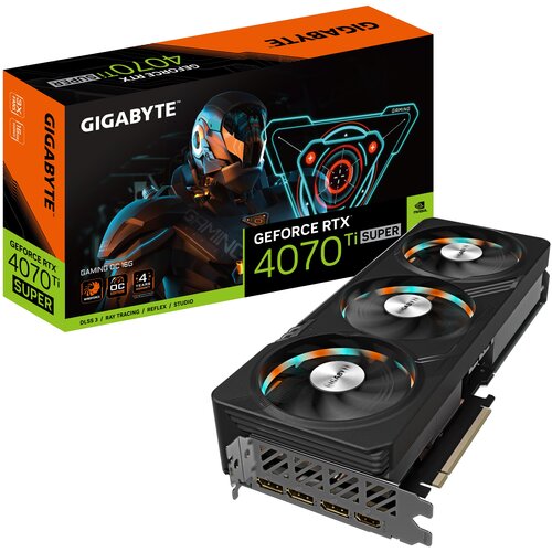 Karta graficzna GIGABYTE GeForce RTX 4070 Ti Super Gaming OC 16GB DLSS 3