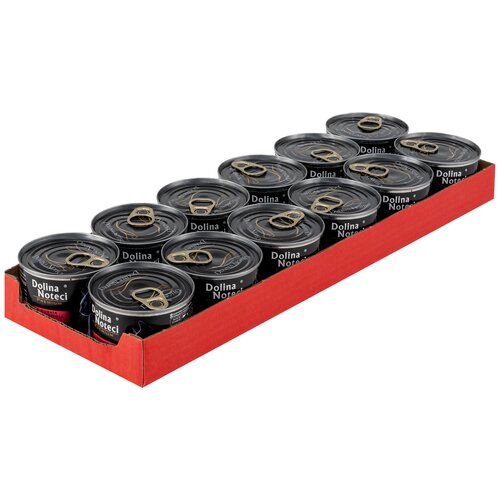 Karma dla kota DOLINA NOTECI Premium z łososiem 12 x 185 g