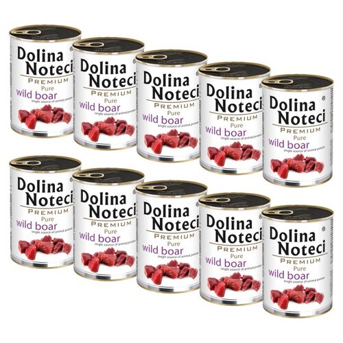 Karma dla psa DOLINA NOTECI Premium Pure Dziczyzna 10 x 400 g