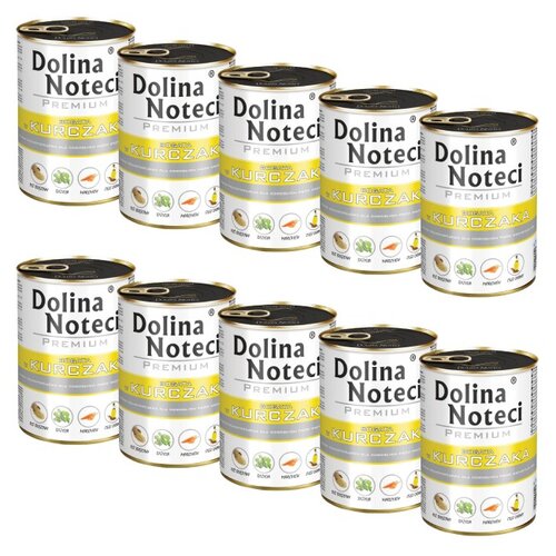 Karma dla psa DOLINA NOTECI Premium Kurczak 10 x 400 g