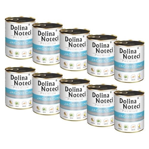 Karma dla psa DOLINA NOTECI Premium Jagnięcina 10 x 800 g