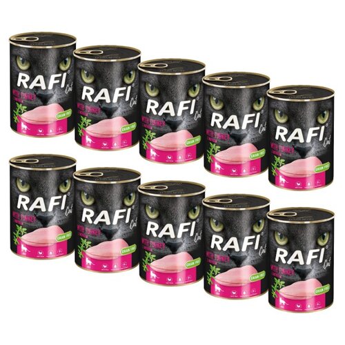 Karma dla kota RAFI Indyk 10 x 400 g