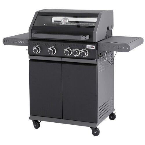 Grill gazowy YATO YG-20010 14.5 kW 68 x 42 cm