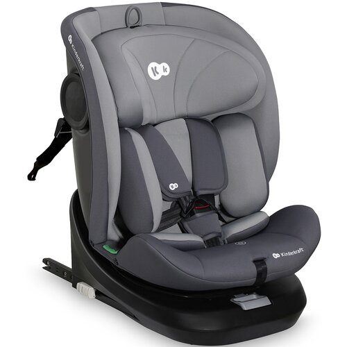 Fotelik samochodowy KINDERKRAFT I-Grow I-Size 40-150 cm (0-36 kg) Szary