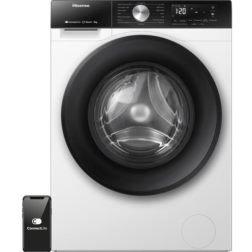 Pralka HISENSE WF3S8043BW/PL 8kg 1400 obr Czyszczenie bębna
