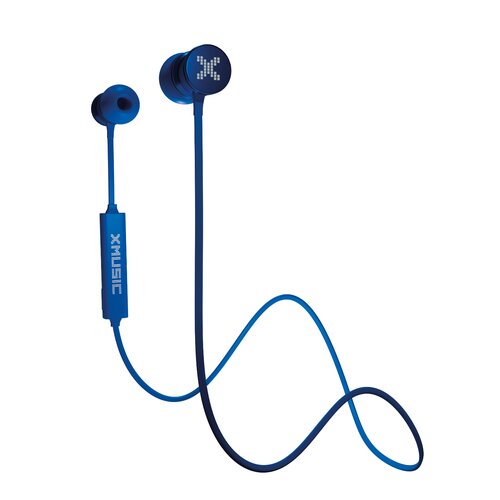 Słuchawki dokanałowe XMUSIC BTE601B Niebieski