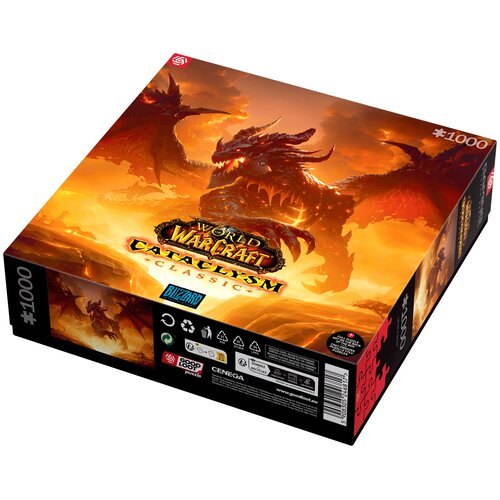 Puzzle CENEGA Gaming: World of Warcraft Cataclysm Classic (1000 elementów)