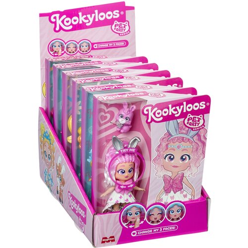 Lalka MAGIC BOX KookyLoos Pets Party PKL6D406IN00 (1 zestaw)