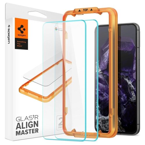 Szkło hartowane SPIGEN Alm Glas.Tr Slim do Google Pixel 8 (2szt.)