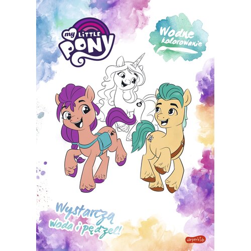 Kolorowanka My Little Pony Wodne kolorowanie Wydanie filmowe