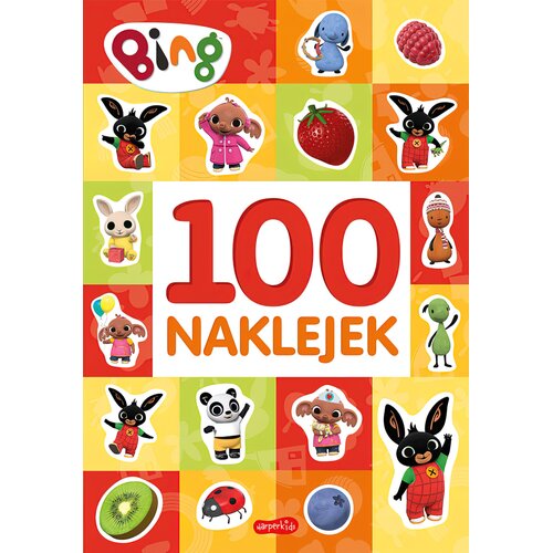 Książka z zadaniami Bing. 100 naklejek (miękka okładka)