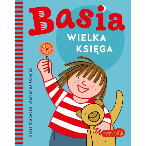 Książka Basia Wielka księga Zofia Stanecka (twarda okładka)
