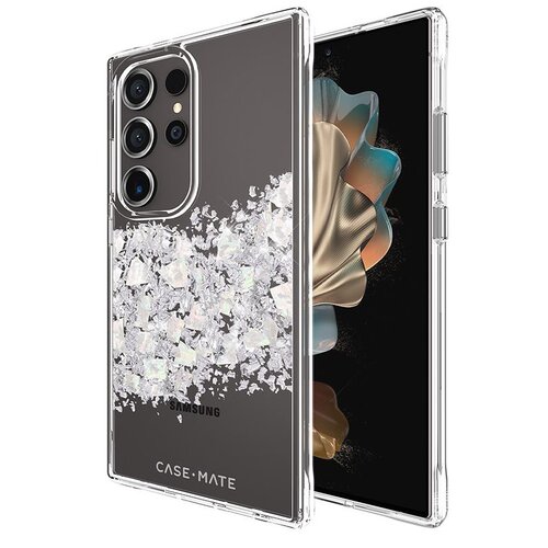 Etui CASE-MATE Karat do Samsung Galaxy S24 Ultra Srebrny