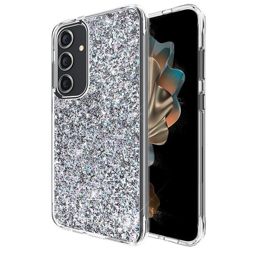 Etui CASE-MATE Twinkle do Samsung Galaxy S24+ Srebrny