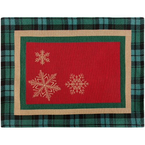 Serwetka EUROFIRANY Cho 35 x 45 cm Czerwony
