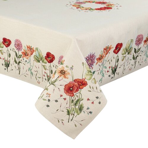Obrus EUROFIRANY Cho 1239 140 x 180 cm Naturalny