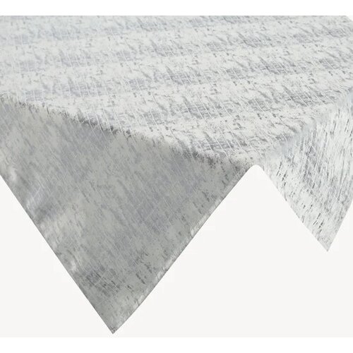 Obrus EUROFIRANY Alina 140 x 260 cm Srebrny
