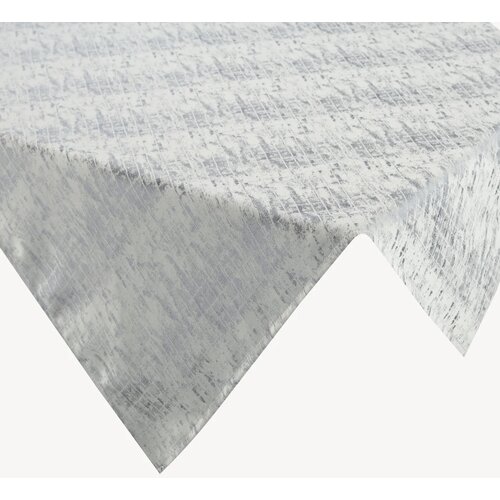 Obrus EUROFIRANY Alina 85 x 85 cm Srebrny