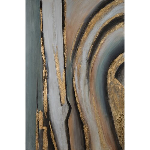 Obraz EUROFIRANY 598B 80 x 120 cm Beżowy
