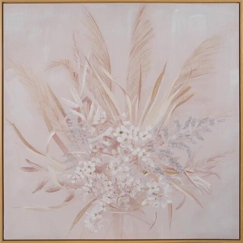 Obraz EUROFIRANY 440423 82 x 82 cm Beżowy