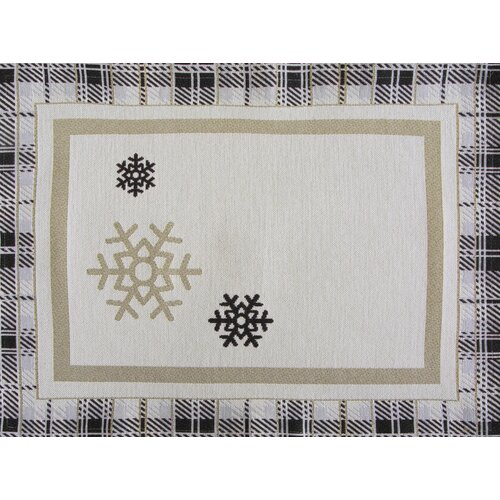 Serwetka EUROFIRANY Cho 35 x 45 cm Beżowy