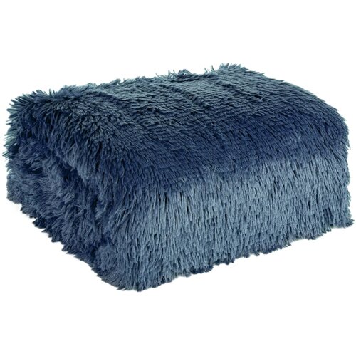 Koc EUROFIRANY Design 91 Tiffany 1 170 x 210 cm Granatowy