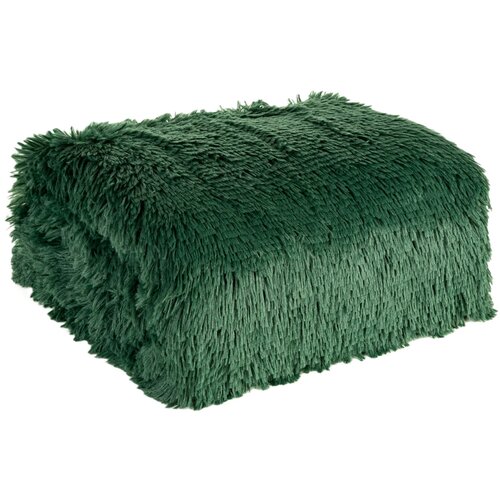 Koc EUROFIRANY Tiffany 1 170 x 210 cm Ciemnozielony