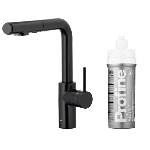 Bateria kuchenna KFA z filtrem SILVER S DUERO PURE BASIC 6623-114-81 Złoto szczotkowane