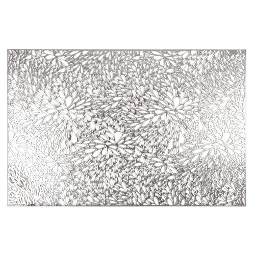 Podkładka na stół EUROFIRANY Melanie 45 x 30 cm Srebrny