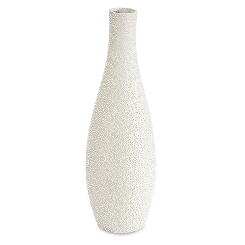 Wazon EUROFIRANY Riso 20 x 20 x 79 cm Kremowy