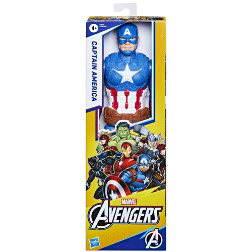 Figurka HASBRO Marvel Avengers Titan Hero Kapitan Ameryka E7877