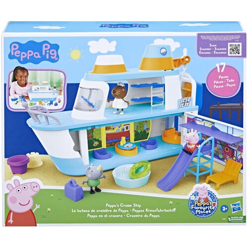 Zabawka HASBRO Świnka Peppa Statek pasażerski F6284