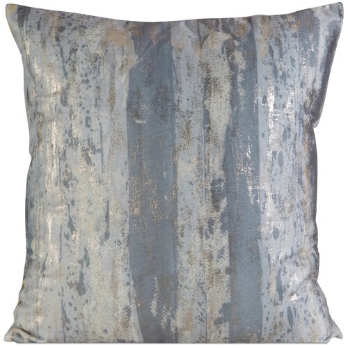 Poszewka EUROFIRANY Grace 45 x 45 cm Szaro-złoty