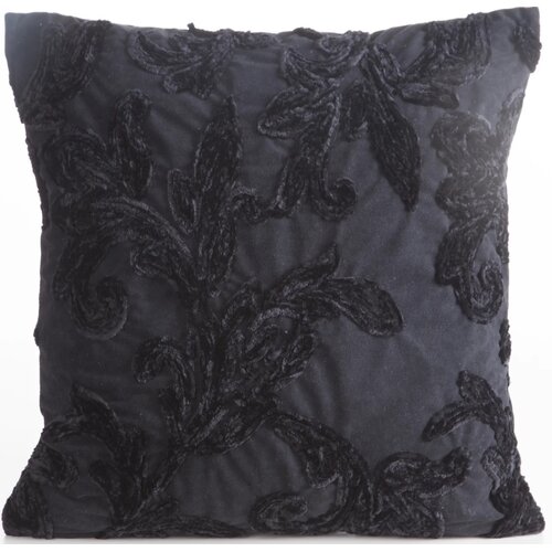 Poszewka EUROFIRANY Verso 45 x 45 cm Czarny