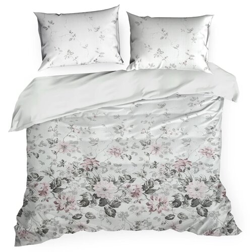 Pościel EUROFIRANY Design 91 Lea 05 220 x 200 cm Biało-różowy