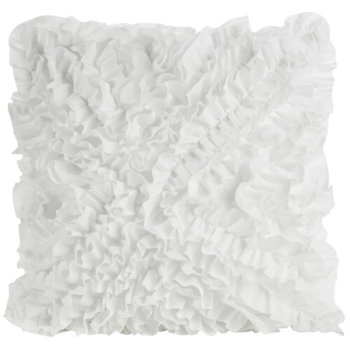 Poszewka EUROFIRANY Mirena 45 x 45 cm Biały