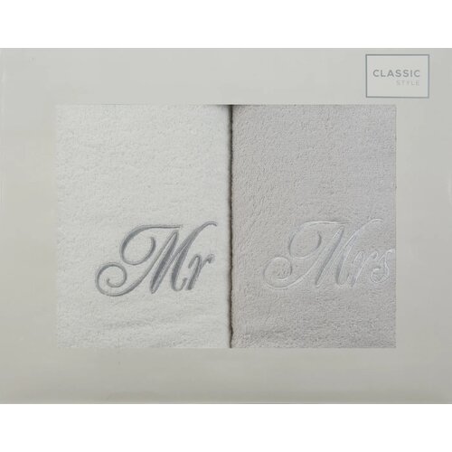 Zestaw ręczników Mr Mrs (2 sztuki)