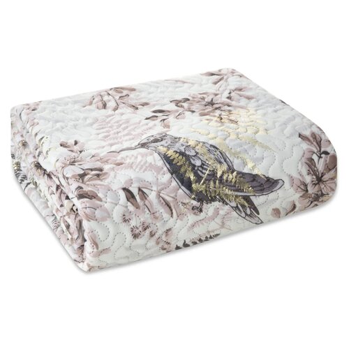 Narzuta EUROFIRANY Poly 170 x 210 cm Biało-beżowy