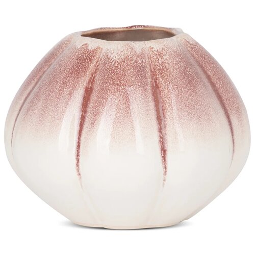 Wazon EUROFIRANY Evita 18 x 14 cm Kremowy