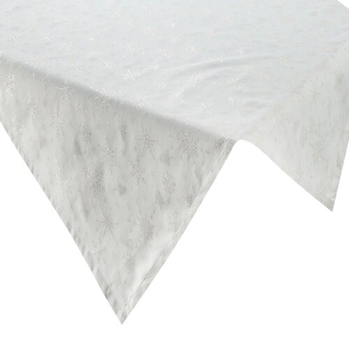 Obrus EUROFIRANY Flash 85 x 85 cm Kremowo-złocisty