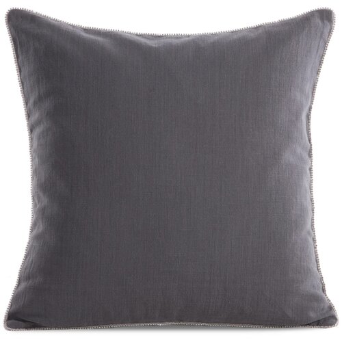 Poszewka EUROFIRANY Len 43 x 43 cm Stalowy