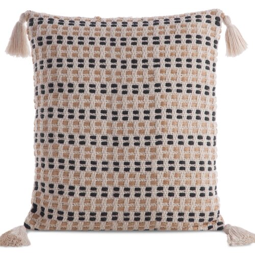 Poszewka EUROFIRANY Boho 45 x 45 cm Kremowy