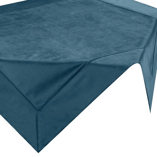 Obrus EUROFIRANY Velvet 85 x 85 cm Granatowy