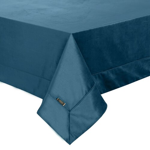 Obrus EUROFIRANY Velvet 145 x 260 cm Granatowy