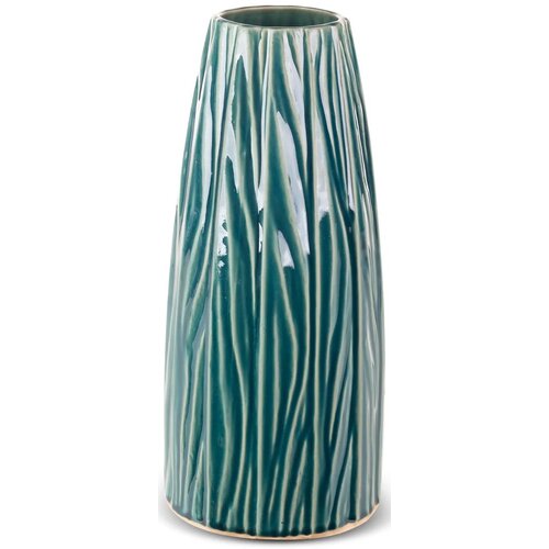 Wazon EUROFIRANY Rea 16 x 34 cm Zielony